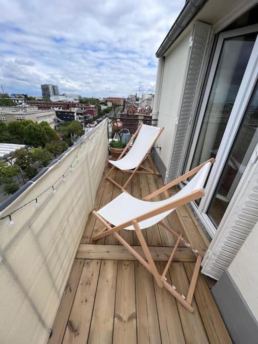 Paris Balcony Top Floor Room Extérieur photo